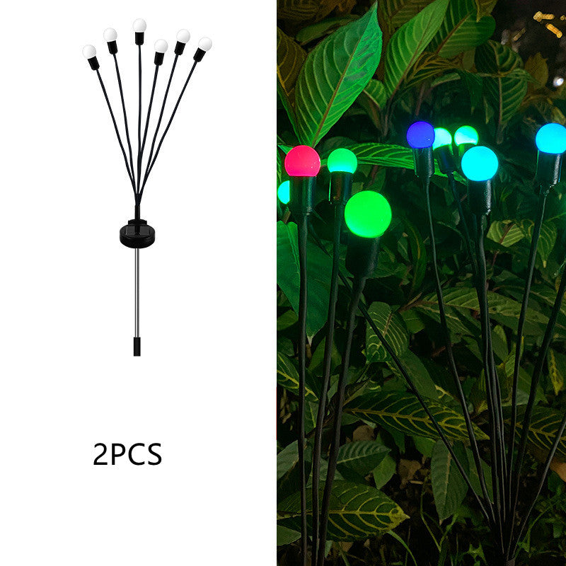 Simulation Firefly Solar Light Outdoor Garden Decoration Lawn Landscape Lamp