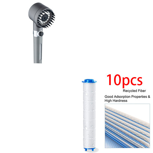 3 Modes Shower Head High Pressure Showerhead Portable Filter