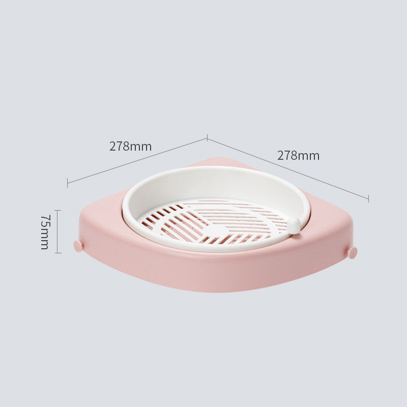 Perforation-free Rotating Bathroom Shelf For Household Use