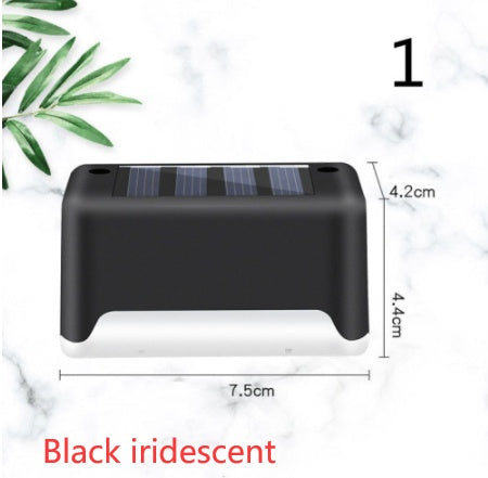 New Upgrade Waterproof LED Solar Fence Lamp Solar