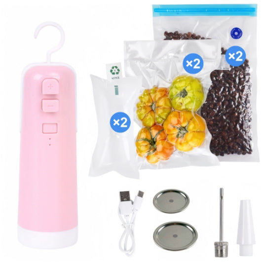 4 In 1 Portable Electric Vacuum Sealer  For Vacuum