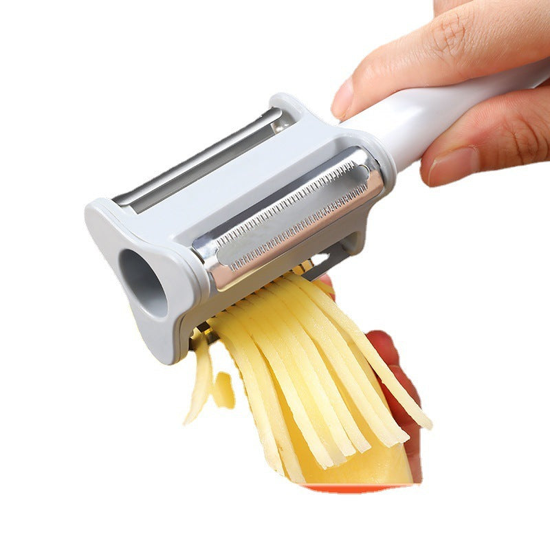 Stainless Steel Peeler Fruit Potato Shredding Three In One Kitchen Tools