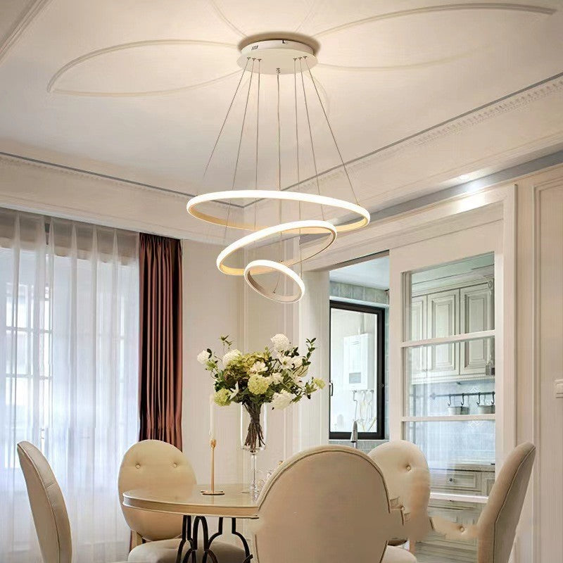 The Dining Room Chandelier Surrounds The Smart Eye Protection