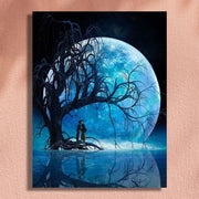 Painting Night Home Decoration DIY Digital Oil Painting