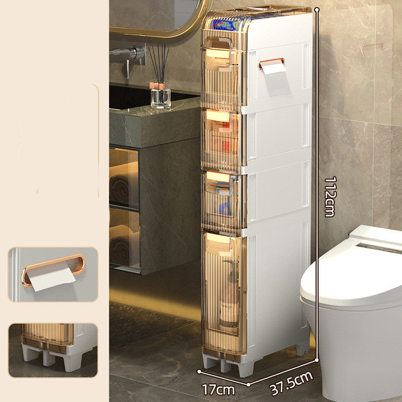 Bathroom Seam Storage Cabinet Drawer Type