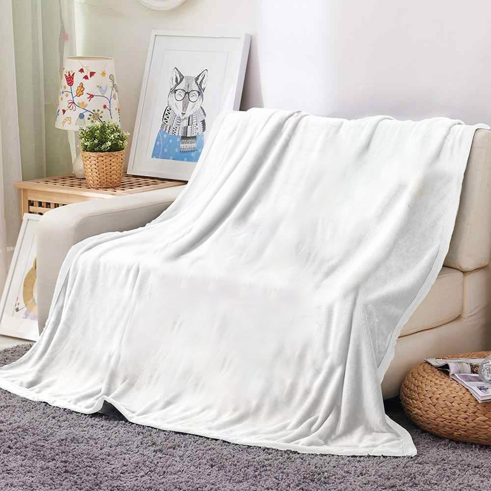 Flannel Blanket Super Soft Warm Sleeping Blanket Gift Printing Blanket