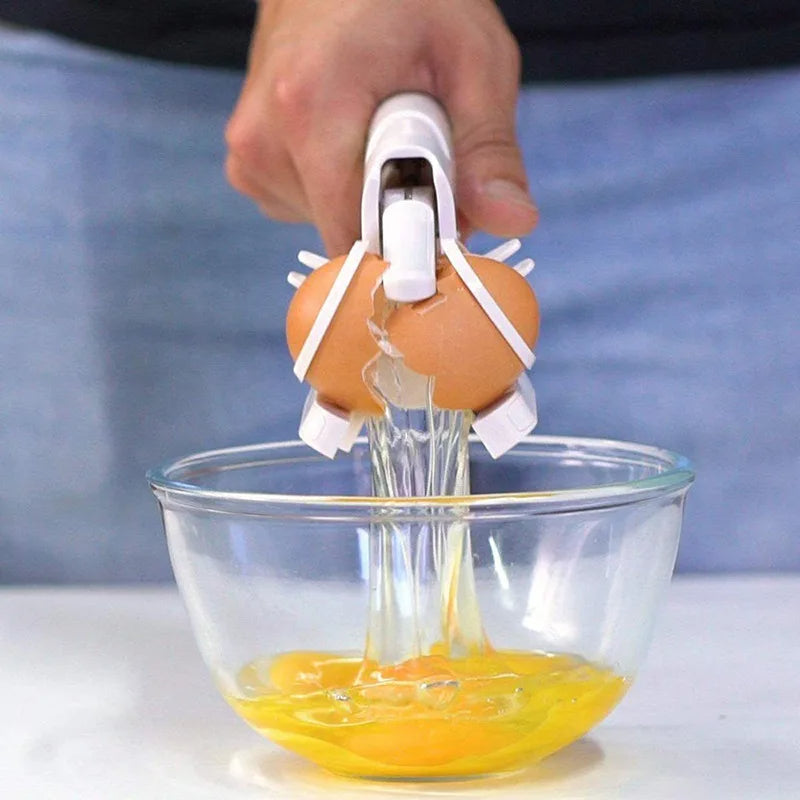 Egg Shell Cracker Handheld Plastic Egg Breaker Egg Opener