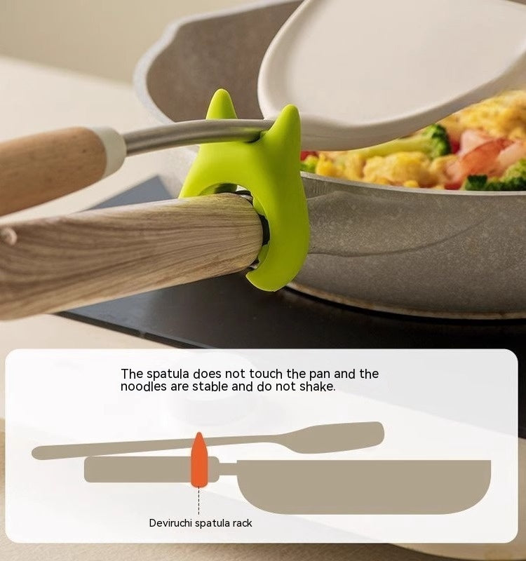 Multifunctional Spatula Holder Silicone Anti-overflow Spoon Holder