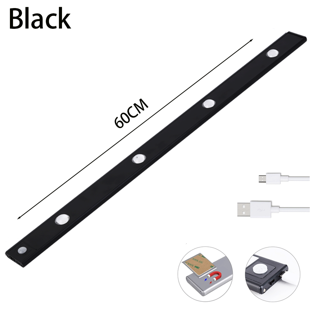 USB LED Night Light Motion Sensor Wireless Thin LED Wine Cooler Light