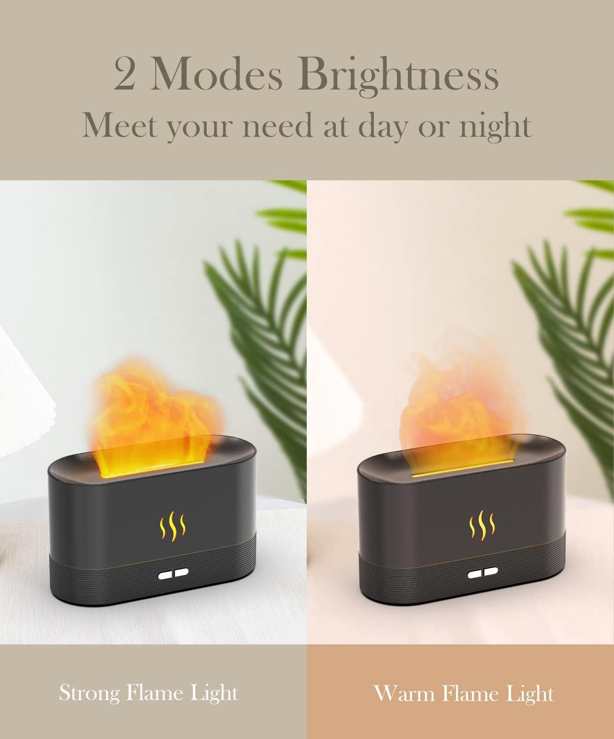 Flame Air Diffuser Humidifier Upgraded Scent Diffuser For Essential Oils