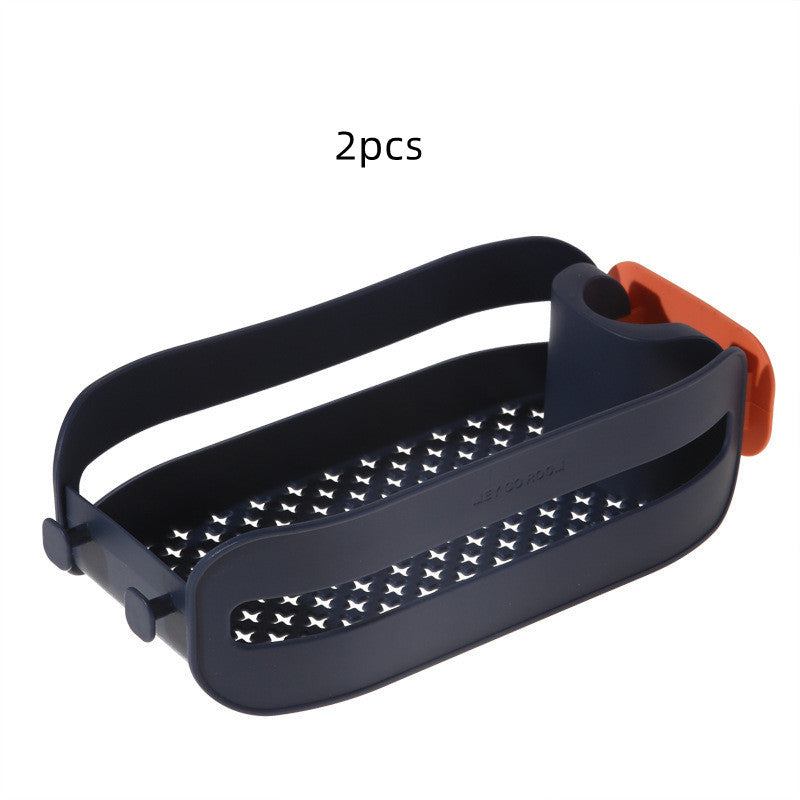 Installation-free Faucet Snap-on Sink Rack Bathroom