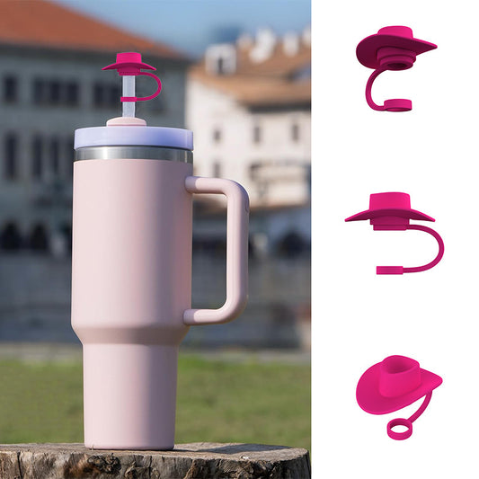 New Style Straw Covers Cap Novelty Sturdy Straw Toppers