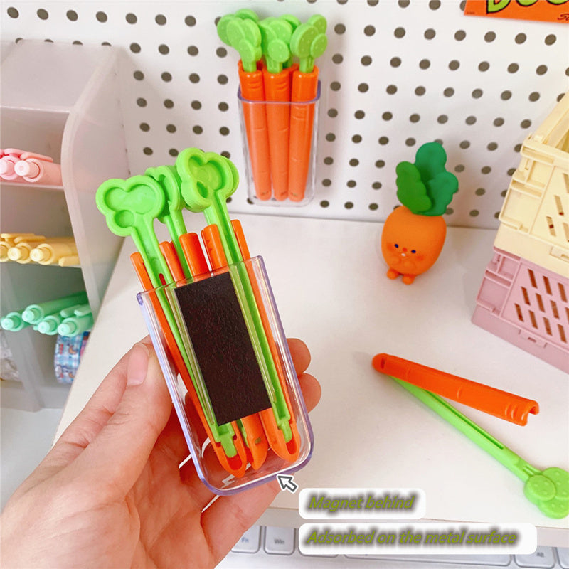 Bags Clip Carrot Sealing Clamp Plastic Bag Sealer