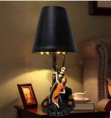 New Halloween Home Bedroom Jack Glowing Table Lamp LED Lamp