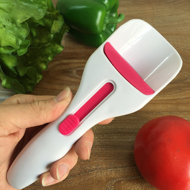 Cake Batter Scoop Can Push Labor-saving Cupcake Spoon