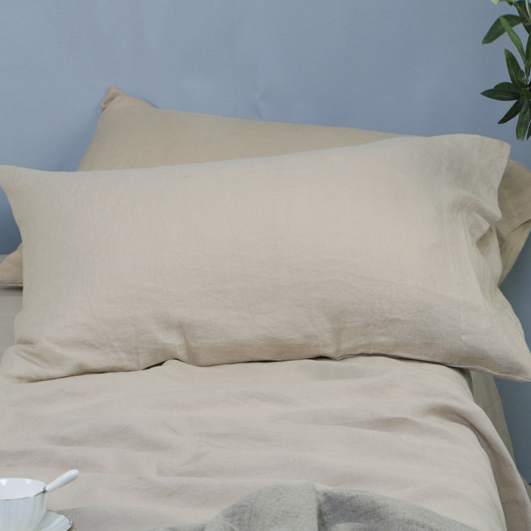 Home Fashion Pillowcase Pure Linen