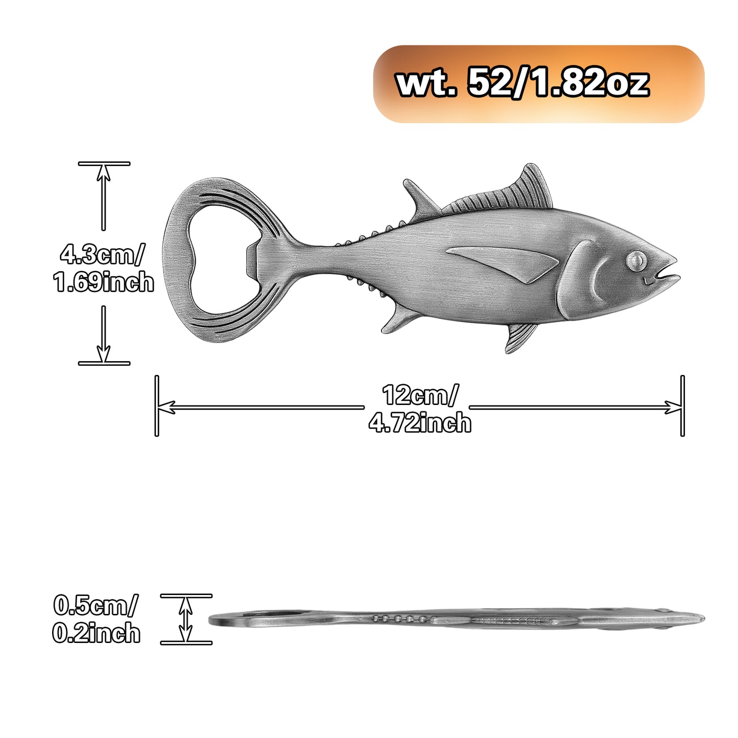 Tuna Bottle Opener Is A Small Tool Suitable For Gatherings