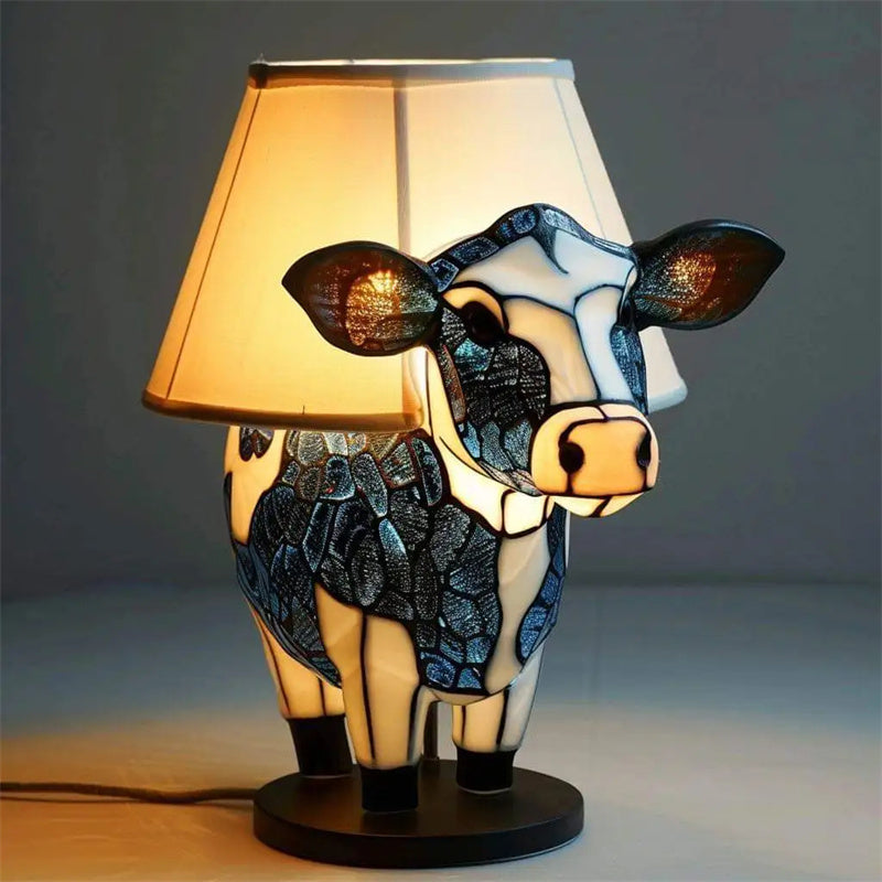 Beautiful Cow Table Lamp Bedside Table Lamp