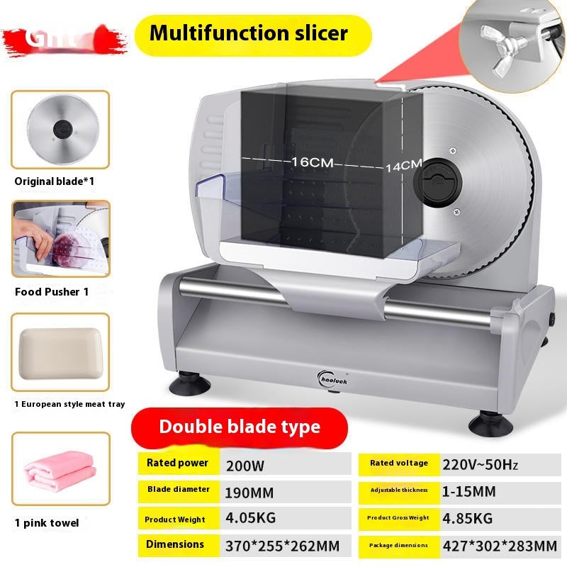 Mutton Roll Slicing Cut Machine Household Electric Slicer