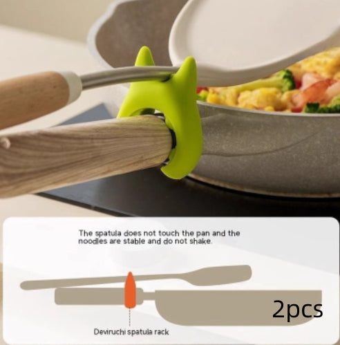 Multifunctional Spatula Holder Silicone Anti-overflow Spoon Holder