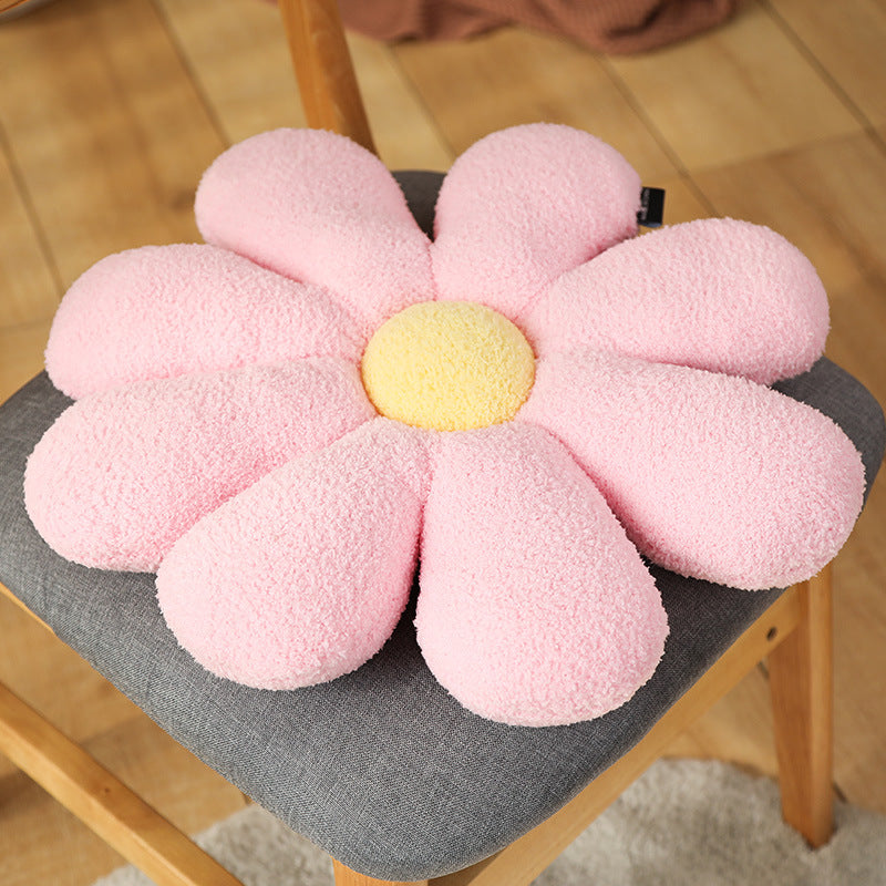 Small Daisy Flower Pillow Sofa Bed Living Room