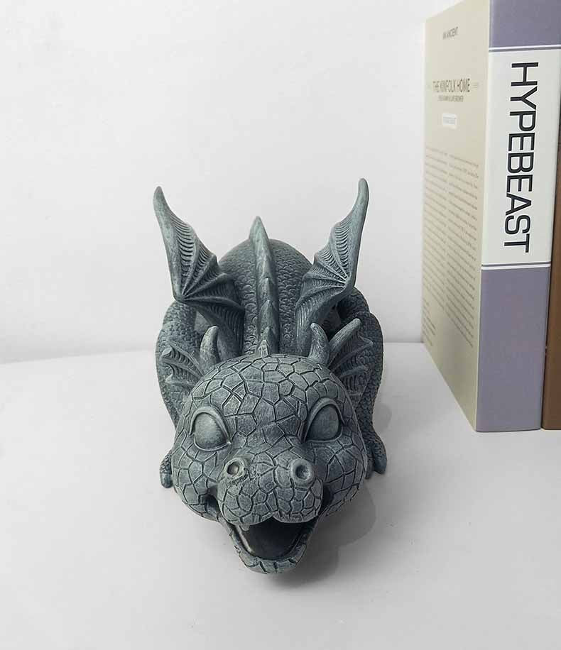 Creative Dinosaur Statue Cute Resin Crafts Fountain Ornament