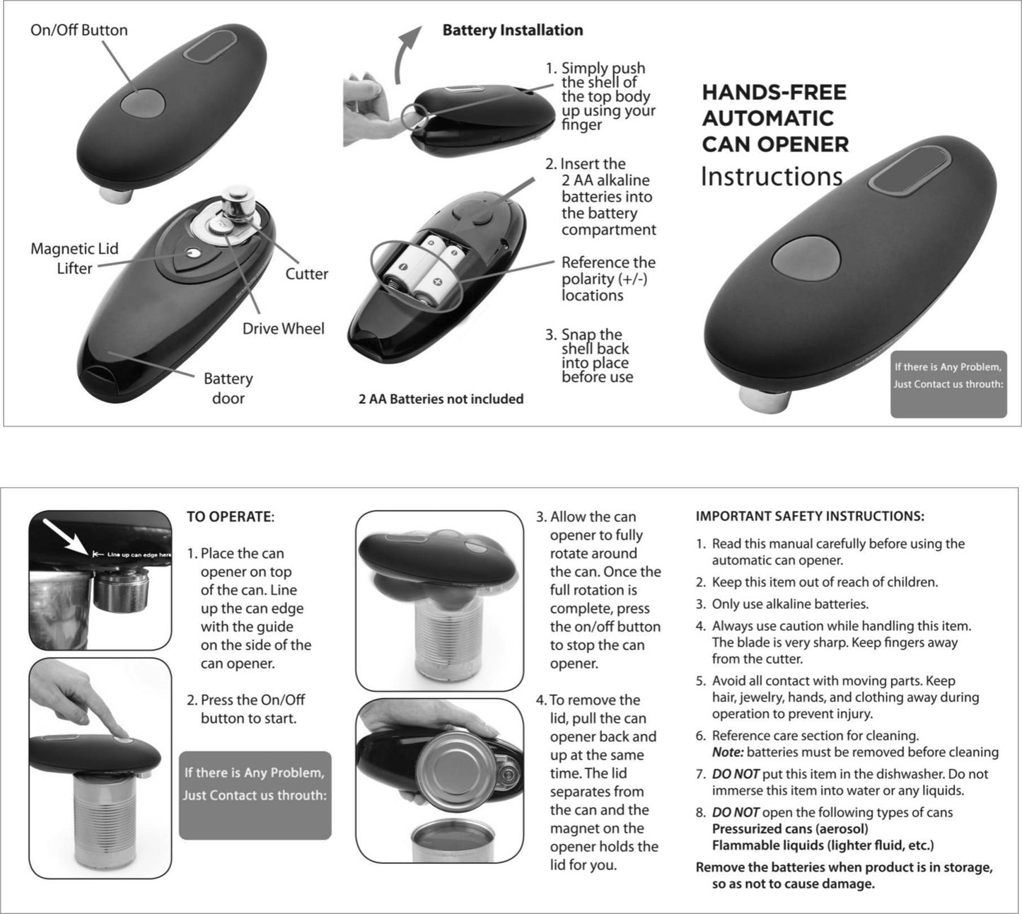 Electric Can Opener Automatic Jar Bottle Can Machine