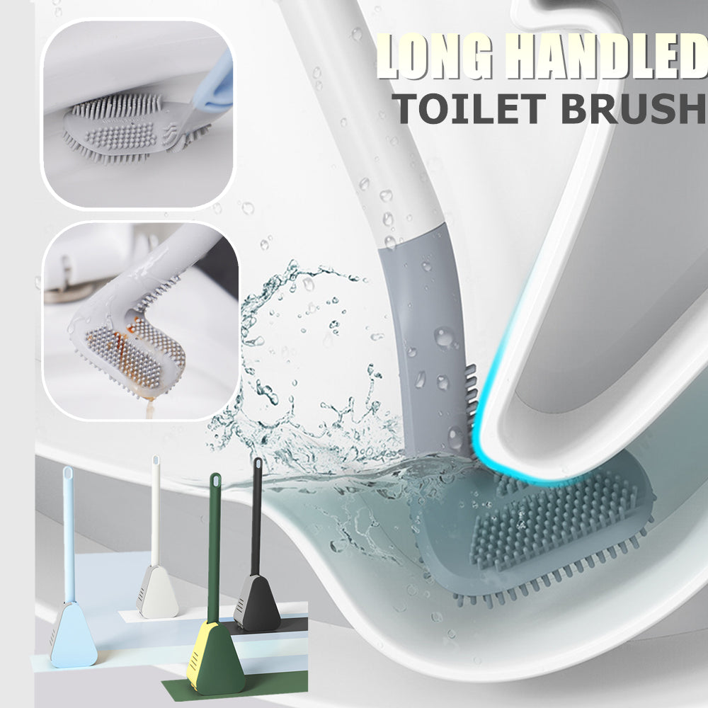 Golf Toilet Brush Wall-Mounted Cleaning Tools Silicone