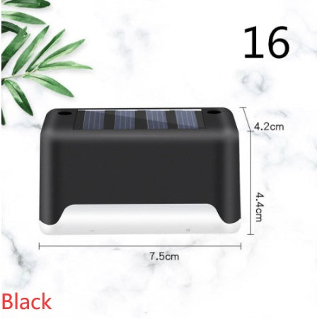 New Upgrade Waterproof LED Solar Fence Lamp Solar