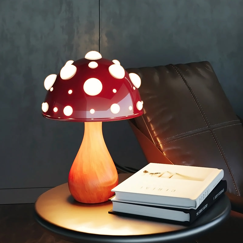 Mushroom Decorative Table Lamp Bedroom Dimming