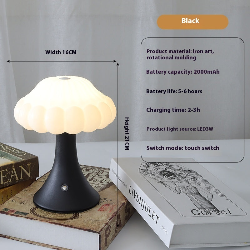 Mushroom Lamp Bar Cafe Decoration Charging Touch Small Night Lamp