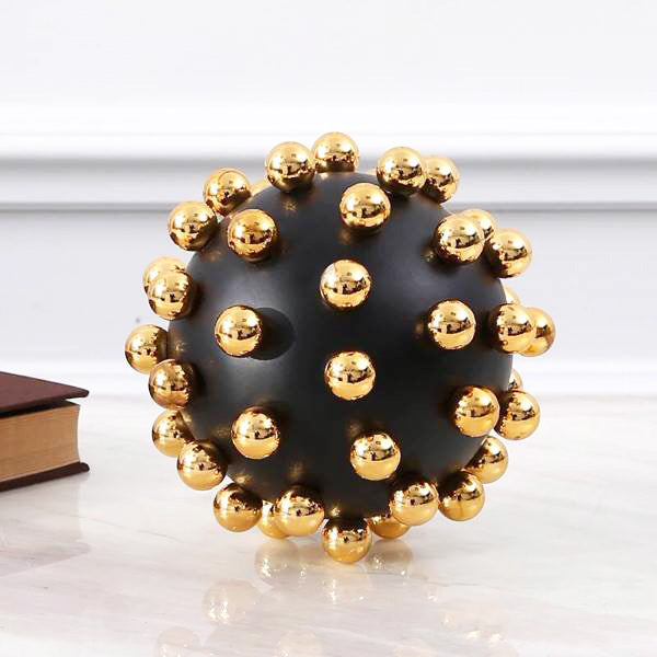 Neo-classical European-style Wrought Iron Spike Ball