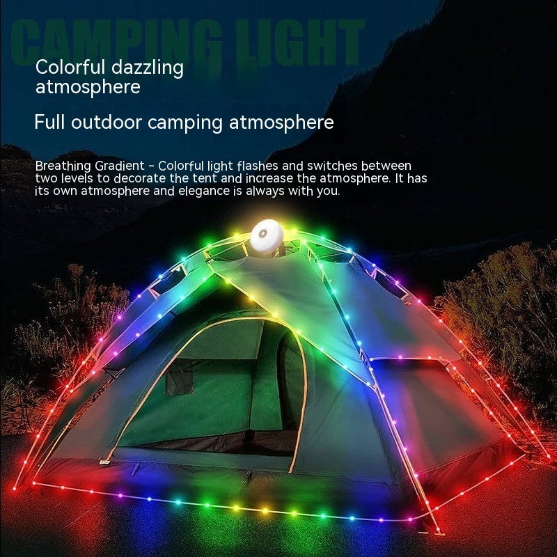 Rechargeable Lighting Chain Camping Lamp Outdoor Camp