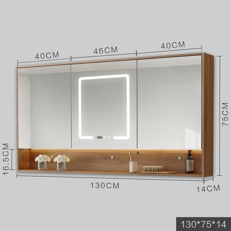 Smart Cabinet With Led Lights Anti-fog Hanging Wall Type