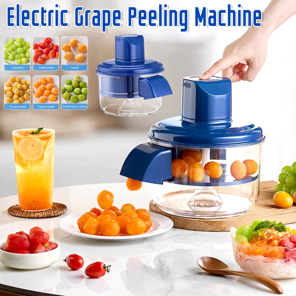Automatic Electric Grape Peeler Electric Rechargeable Fruit Peeling