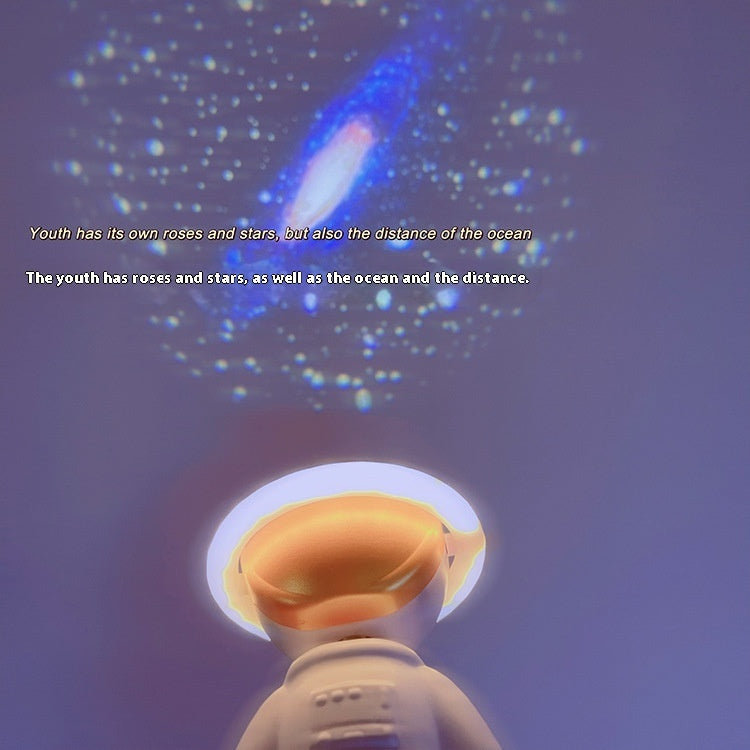 New Astronaut Star Projector Lamp Ins Touch Lamp Bedroom