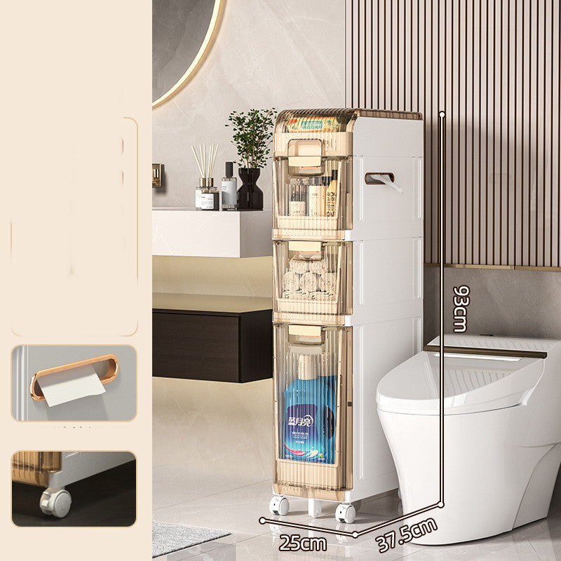 Bathroom Seam Storage Cabinet Drawer Type