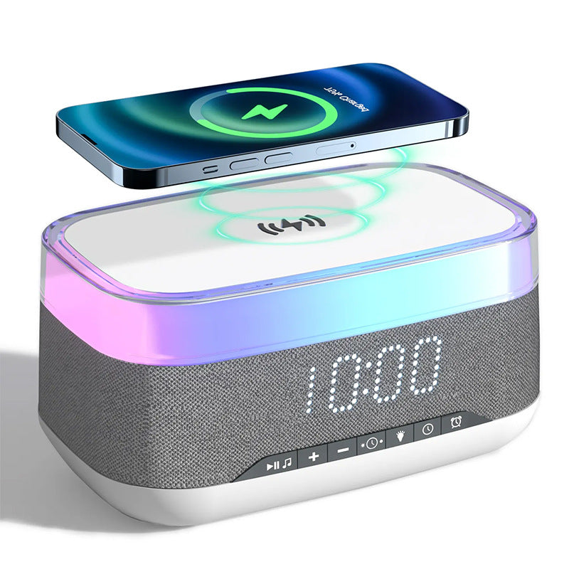 Intelligent Multifunctional Alarm Clock Bluetooth Speaker
