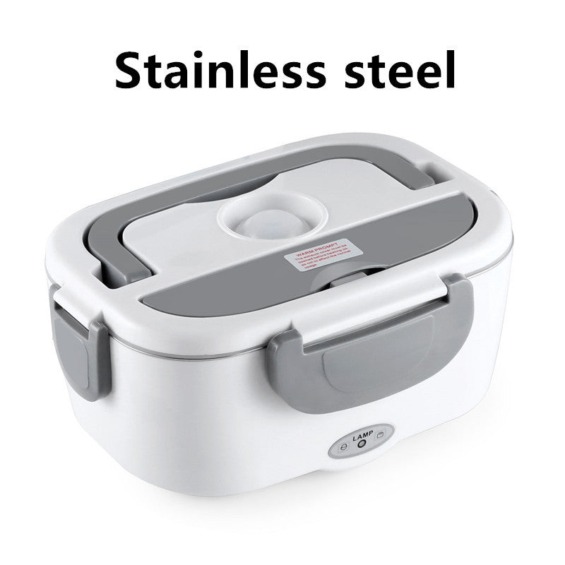 Kitchen Electric Heated Lunch Box Stainless Steel