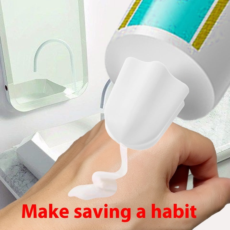 Flower Toothpaste Dispenser Dustproof Toothpaste Cap