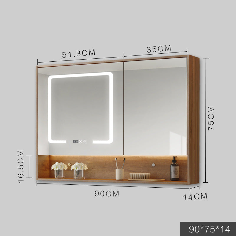 Smart Cabinet With Led Lights Anti-fog Hanging Wall Type