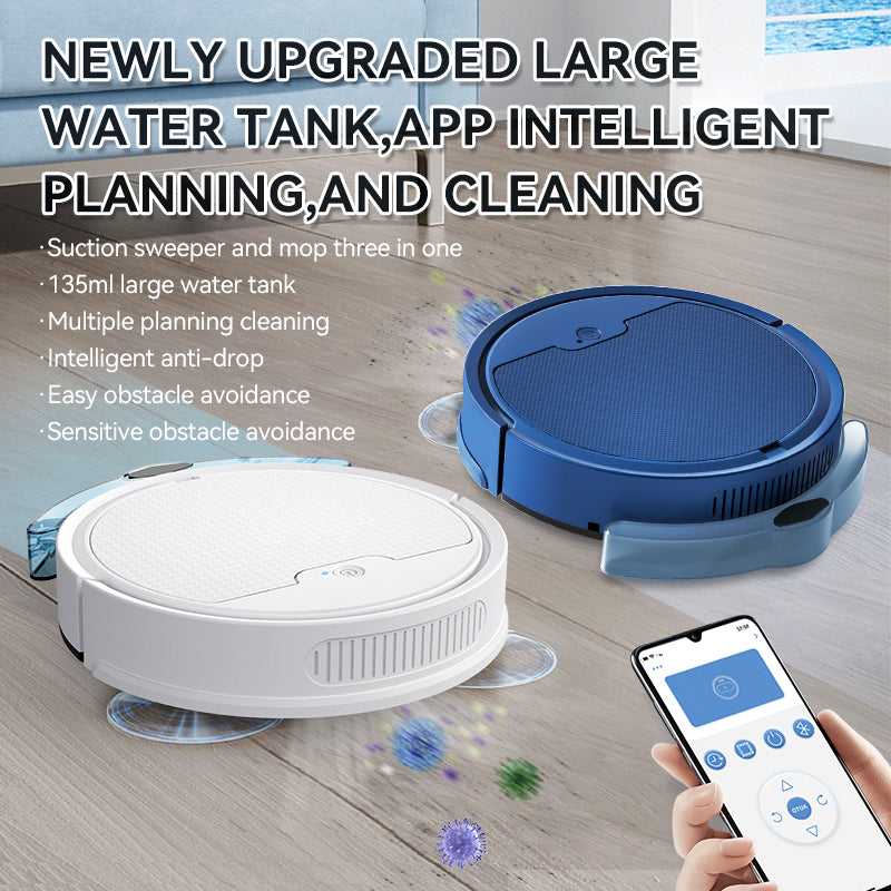 Intelligent Sweeping Robot Large Water Tank Mobile App Remote Control