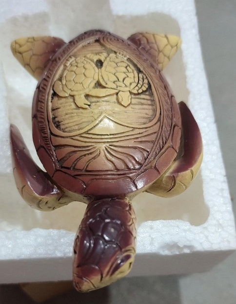 Turtle Statue Figurines Resin Crafts Desktop Ornaments Garden