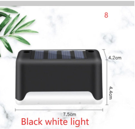 New Upgrade Waterproof LED Solar Fence Lamp Solar