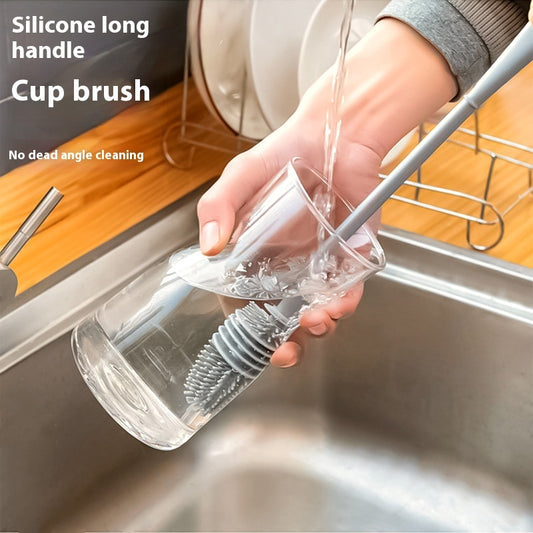 Home Ladle Silicone Cup Brush Cup Cleaning Brush No Dead