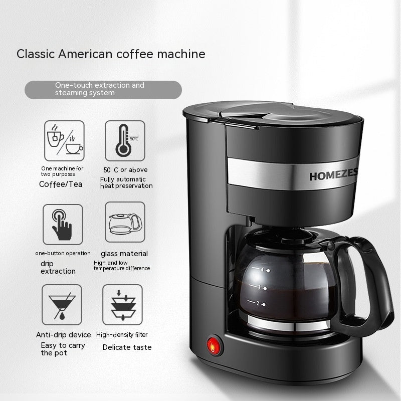 Automatic Tea Cooking Small American Drip Coffee Maker