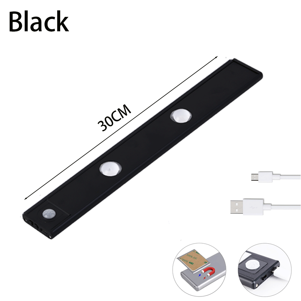 USB LED Night Light Motion Sensor Wireless Thin LED Wine Cooler Light