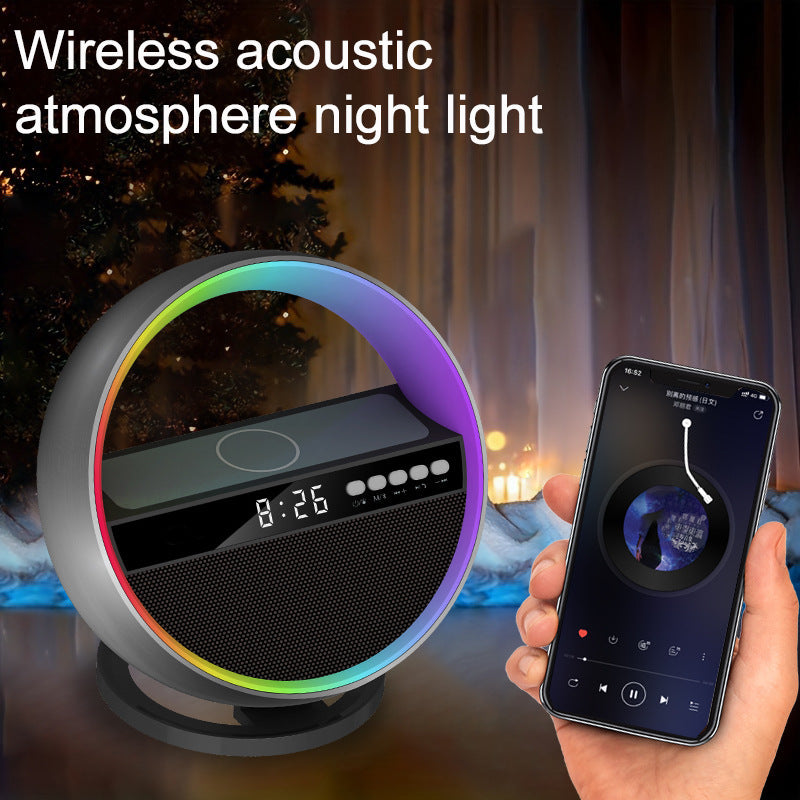 New Multifunction RGB Night Light Wireless Charger Light Decor
