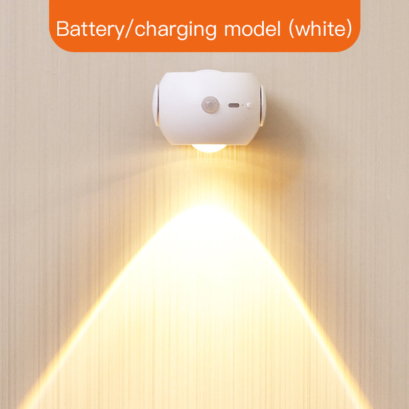 Adjustable Angle Human Sensing Light Wireless Sunset Light