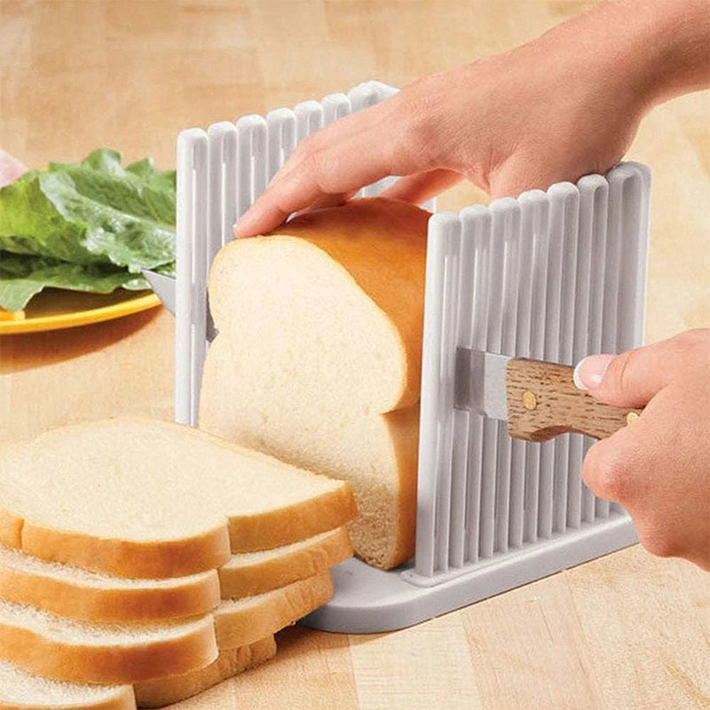 Rectangle Bread Slicer Cutter Mold Toast Loaf Cutting